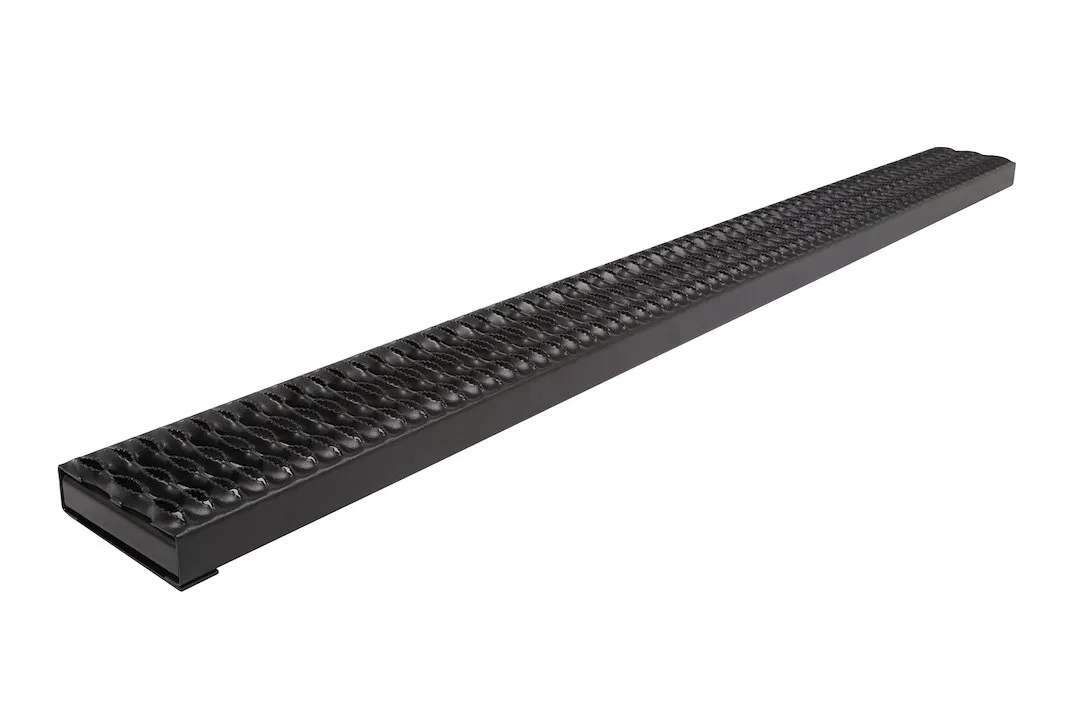 DZ15301S – DEE ZEE Running Board, Powder Coated Black Steel Unlighted Requires Running Board Mounting Kit 7 Inch Widt...